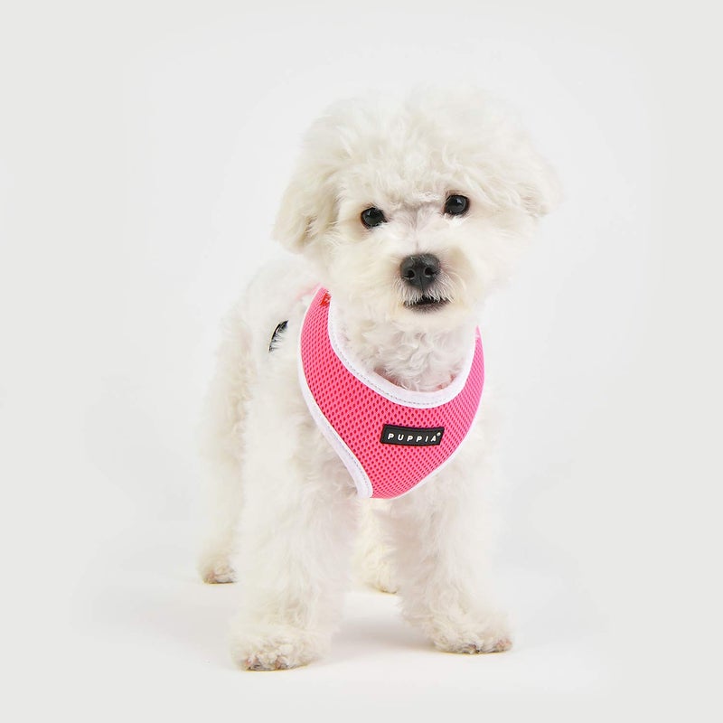 Puppia Soft Harness II - Pink - L - Image 4